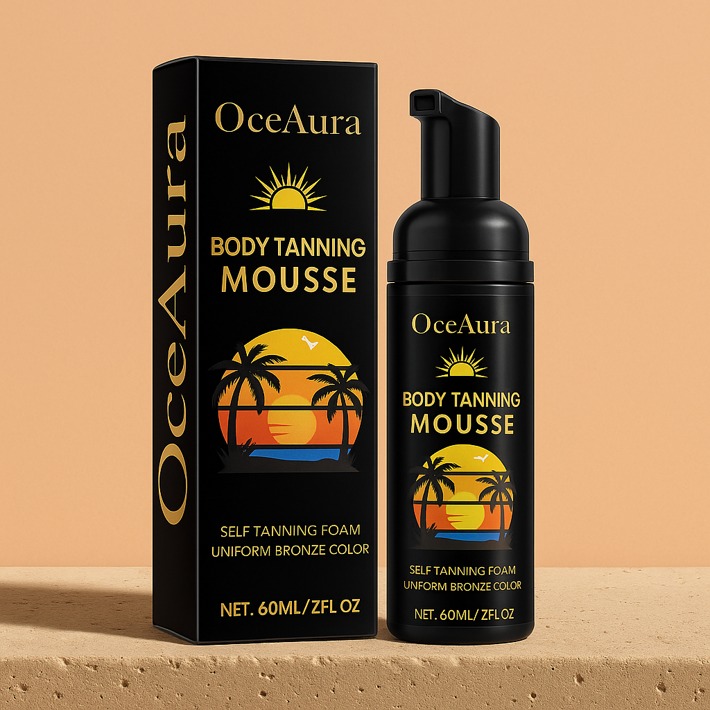 Summer Glow Self Tanning Mousse - Infographic